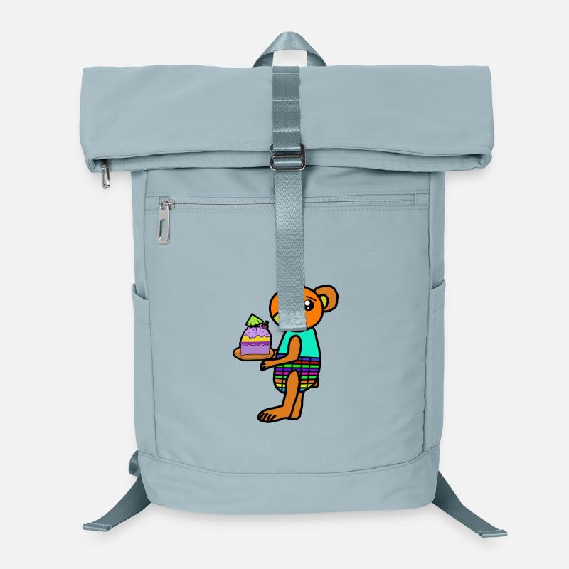Kuchen Muffin Bär Teddy Teddybär Kind Laptop-Rucksack 