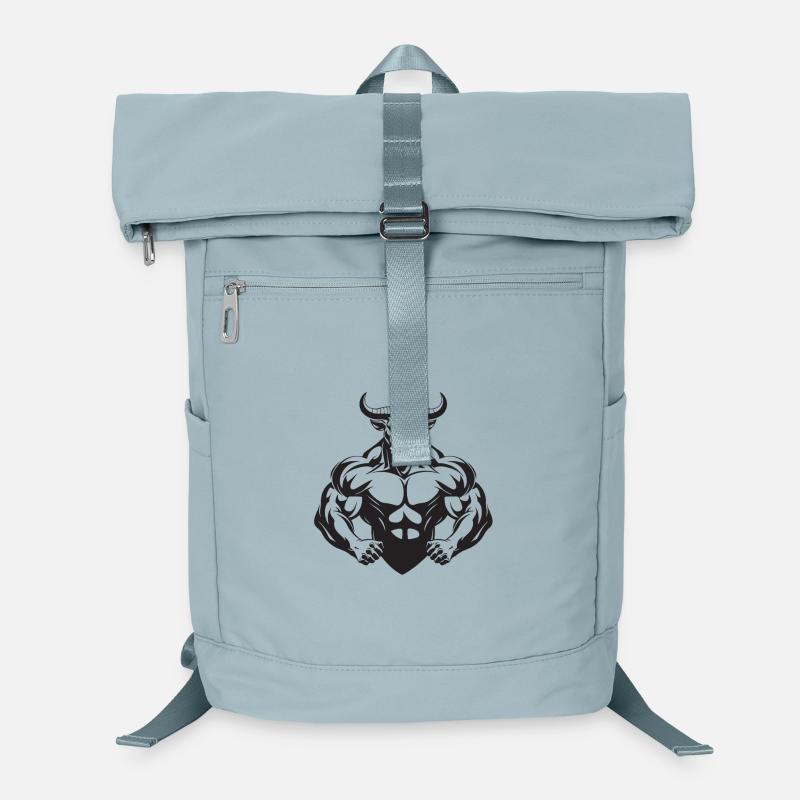 Bulle Muskeln Stier Laptop-Rucksack 