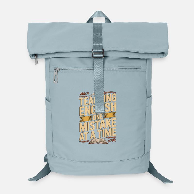 ESL Teacher Teaching English One Language Teacher Laptop-Rucksack 