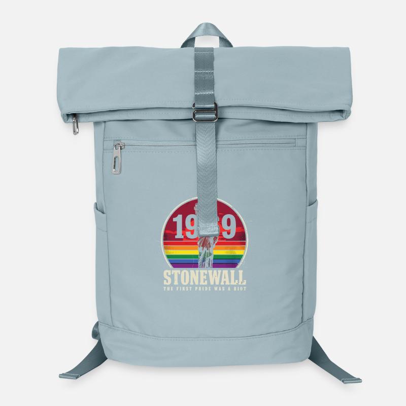 Pride Month LGBT - Stonewall 1969 - Laptop Backpack - ice blue