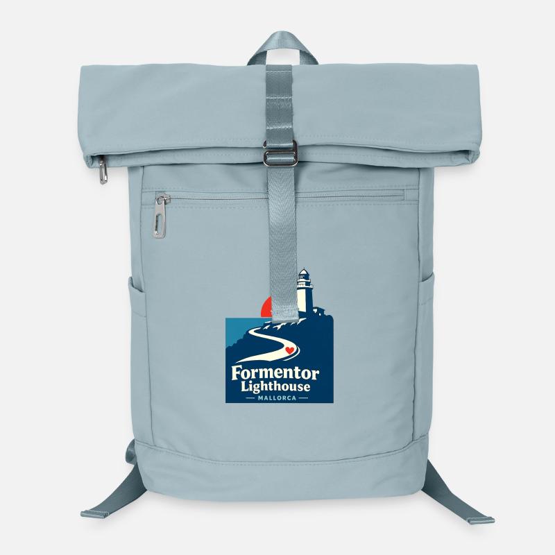 Mallorca Road Cycling Formentor Lighthouse Cap de Laptop Backpack