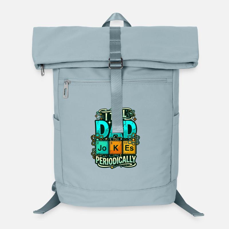 Dad Jokes Periodic Table Chemistry Nerd Humor Laptop Backpack