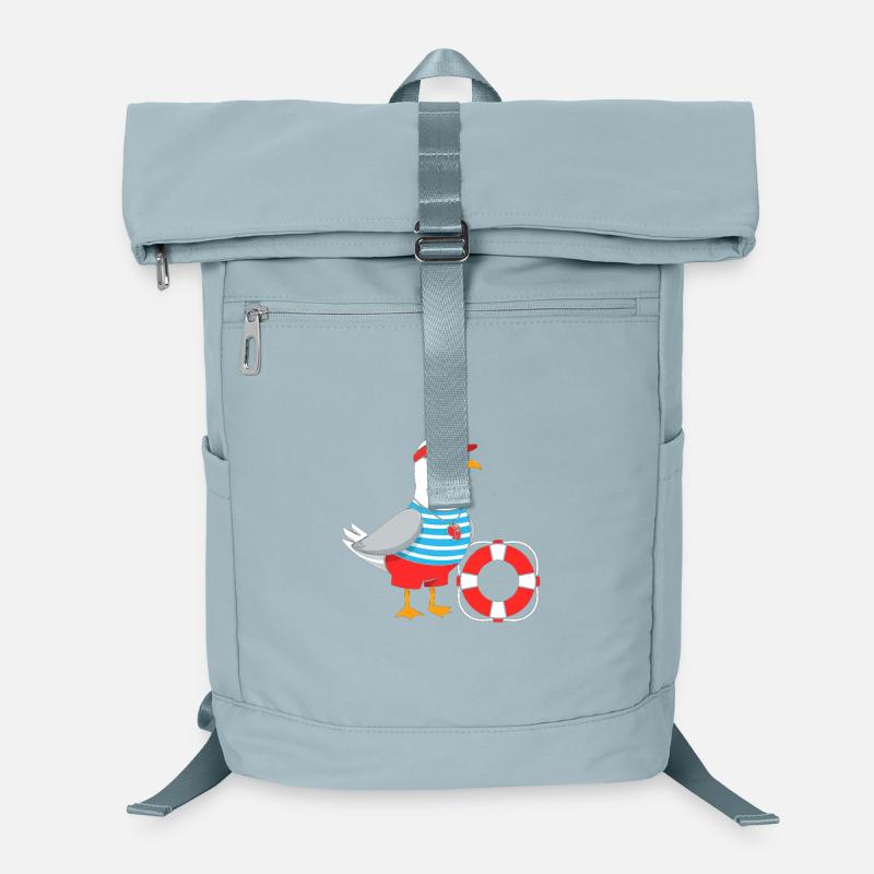 Conception de sauveteurs de mouette Sac à dos ordinateur