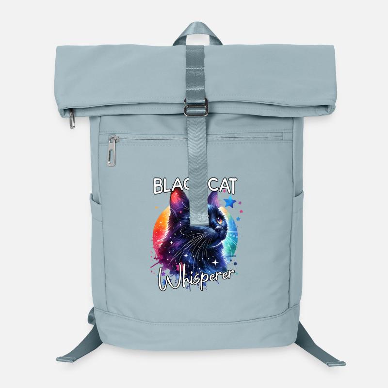 Le Murmureur du Chat Noir Sac à dos ordinateur