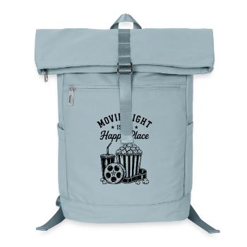 Movie Night is my Happy Place Kino Film Popcorn - Laptop Backpack - ice blue - Front