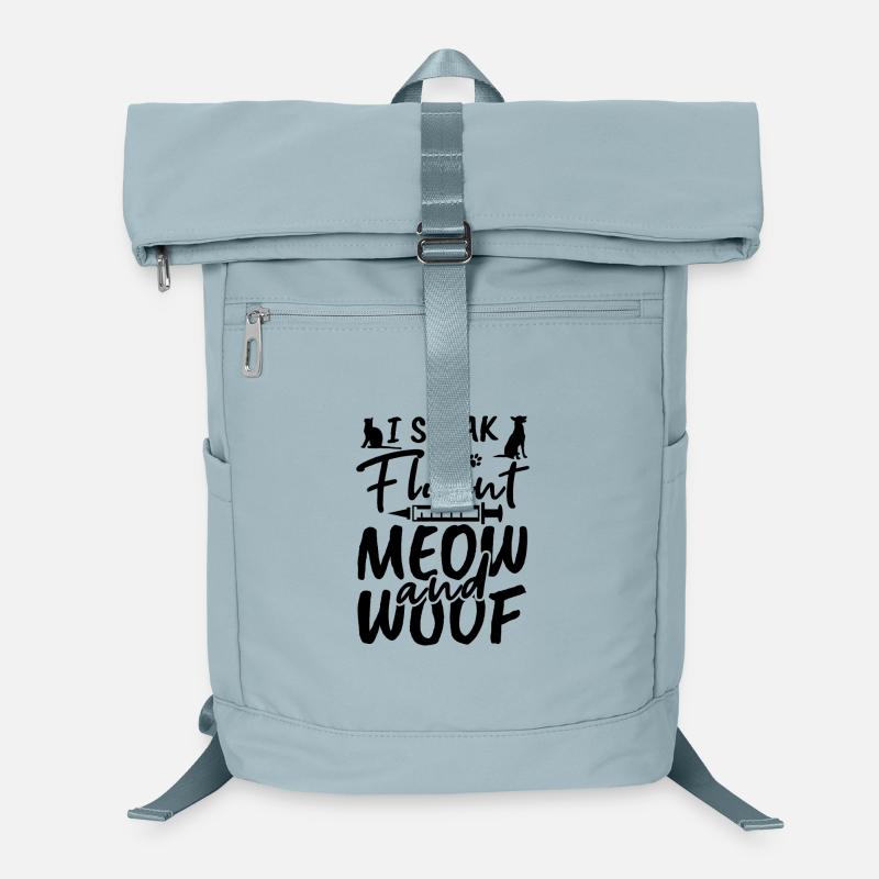 Meow and woof Laptop Backpack