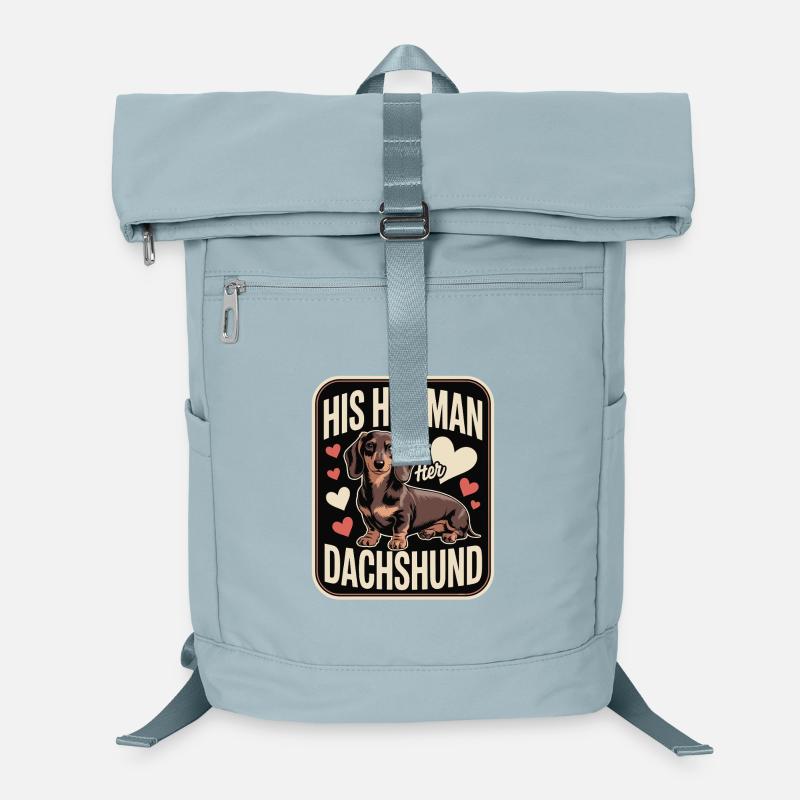 Dackel Liebe Laptop-Rucksack 