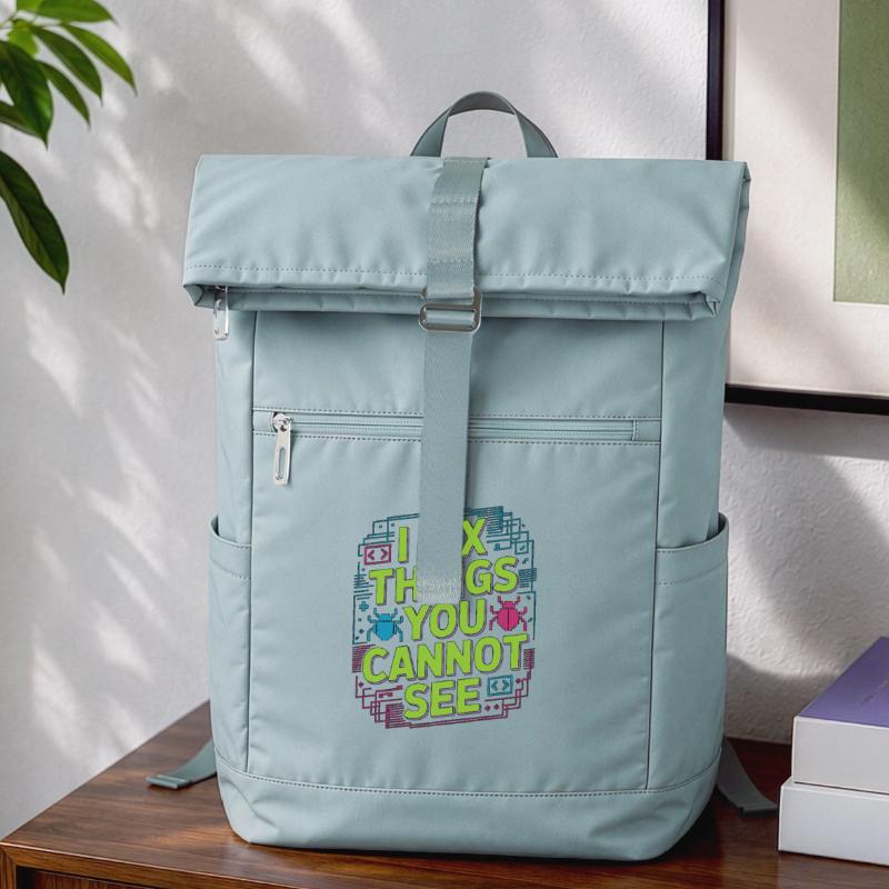 Game Developer I Fix Things Software Developer Laptop Backpack