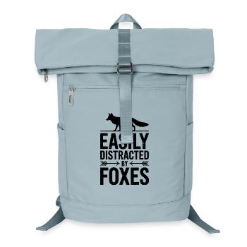 Füchse Sprüche Fuchs Lustiges Füchse Geschenk - Laptop-Rucksack  - Eisblau - Vorne