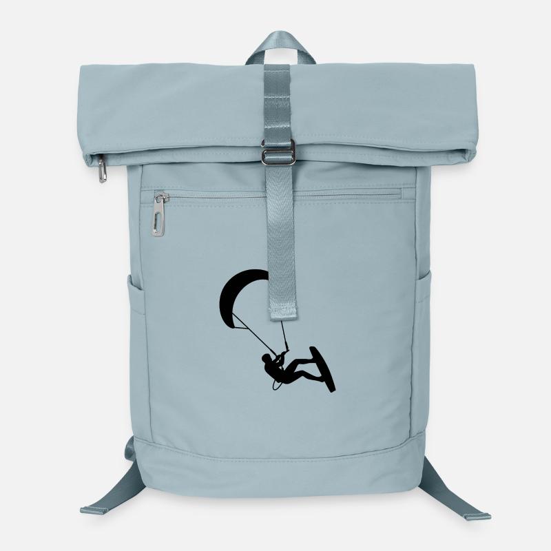Kiters. Kitesurfing Laptop Backpack