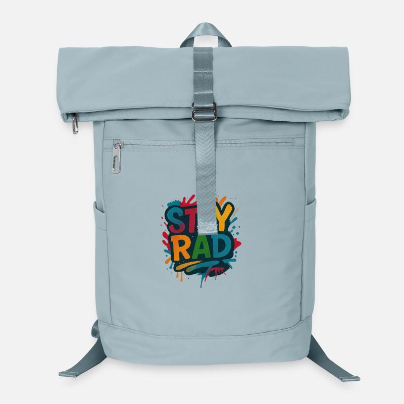 Stay Rad Graffiti Laptop Backpack