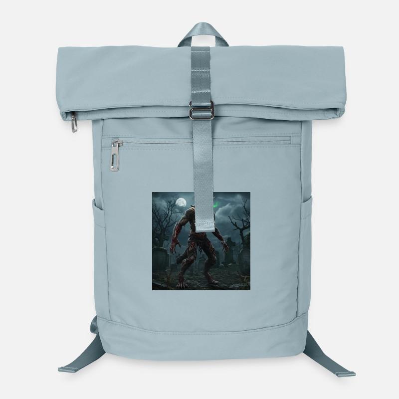 Grimwerewolf Moonlit Night Laptop Backpack