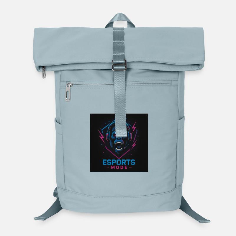 Mode néon Esports Gorilla Sac à dos ordinateur