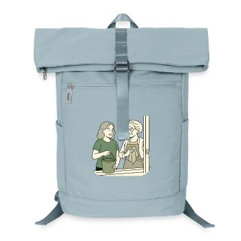 Mamie Karin - Sac à dos ordinateur - bleu glacier - Devant