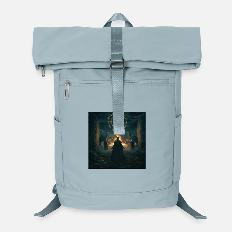 Runenring der Nachtmagie Laptop-Rucksack 