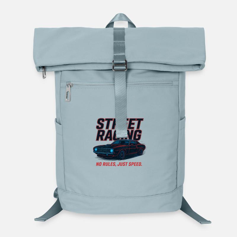 Street Racing – No rules, just speed Laptop Backpack