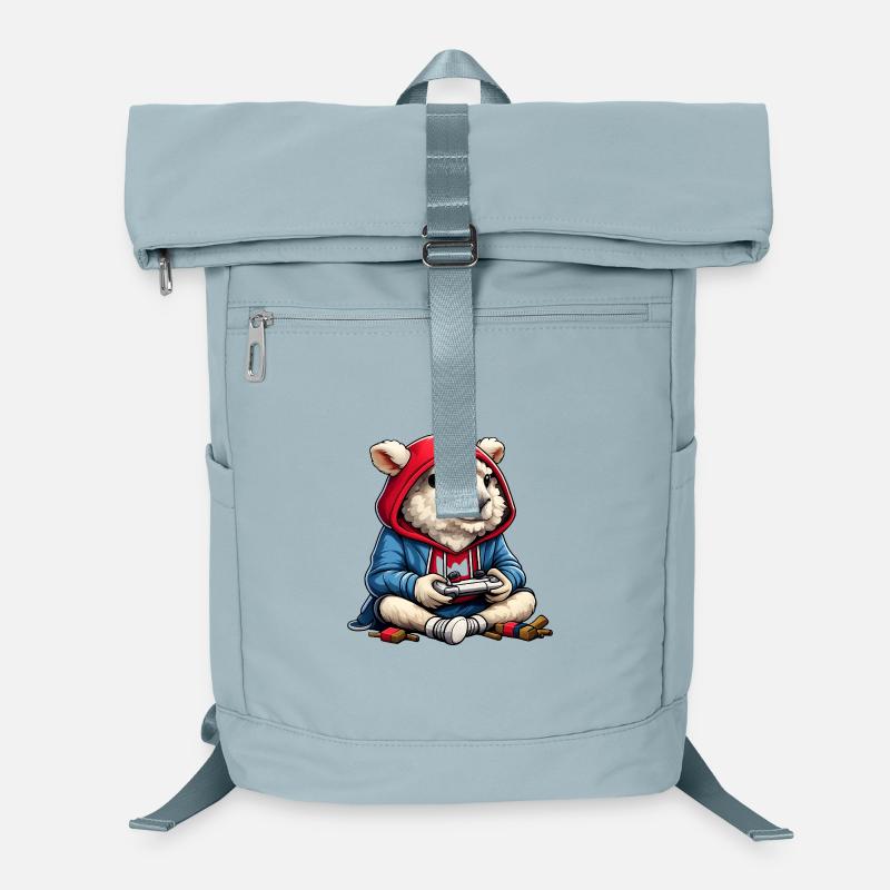 Charme à capuche mouton gamer Sac à dos ordinateur