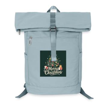 Merry Christmas - Laptop-Rucksack  - Eisblau - Vorne