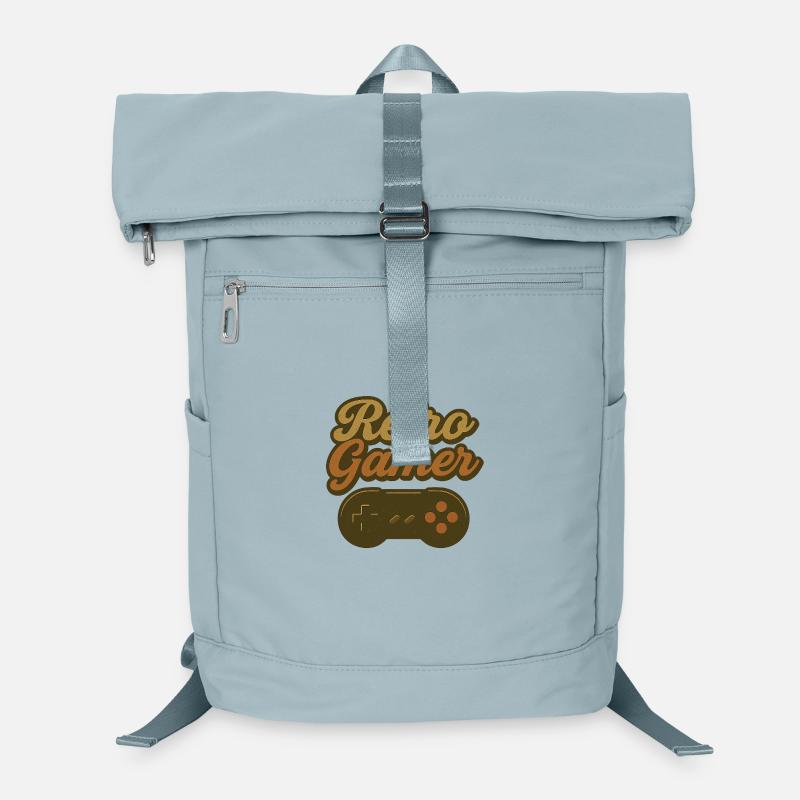 Conception de manettes Retro Gamer Sac à dos ordinateur