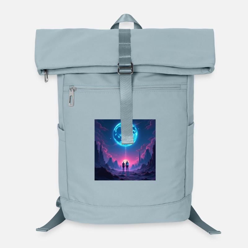 Moon Path of Togetherness Laptop Backpack