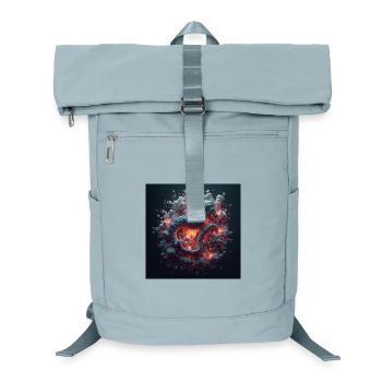 Hypocampal - Laptop-Rucksack  - Eisblau - Vorne