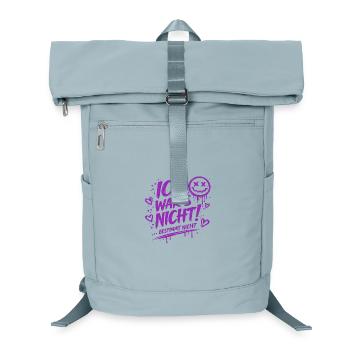 Ich War's Nicht – Bestimmt Nicht - Laptop-Rucksack  - Eisblau - Vorne
