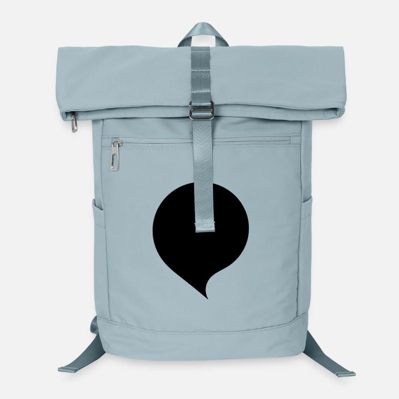 Sprechblase Comic selbst gestalten personalisieren Laptop-Rucksack 