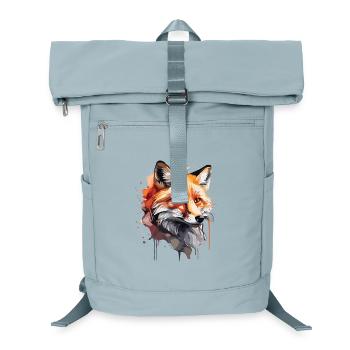 Niedlicher Fuchs - Laptop-Rucksack  - Eisblau - Vorne