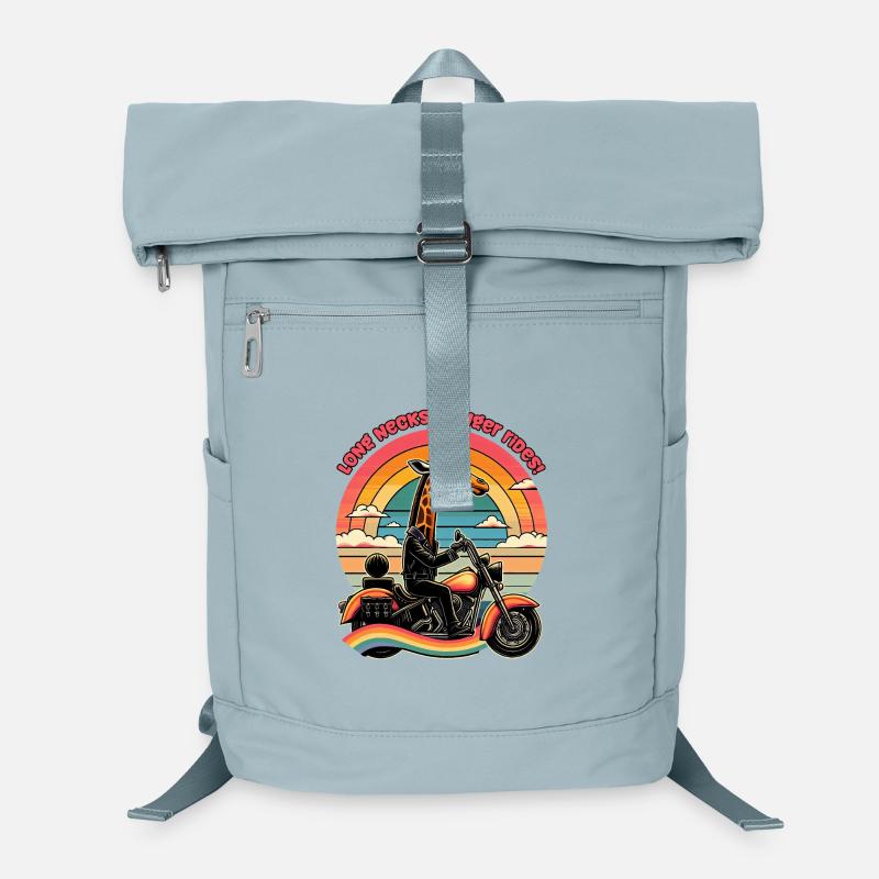 GIRAFFE RIDER : LONGS COUS PLUS LONGS Sac à dos ordinateur