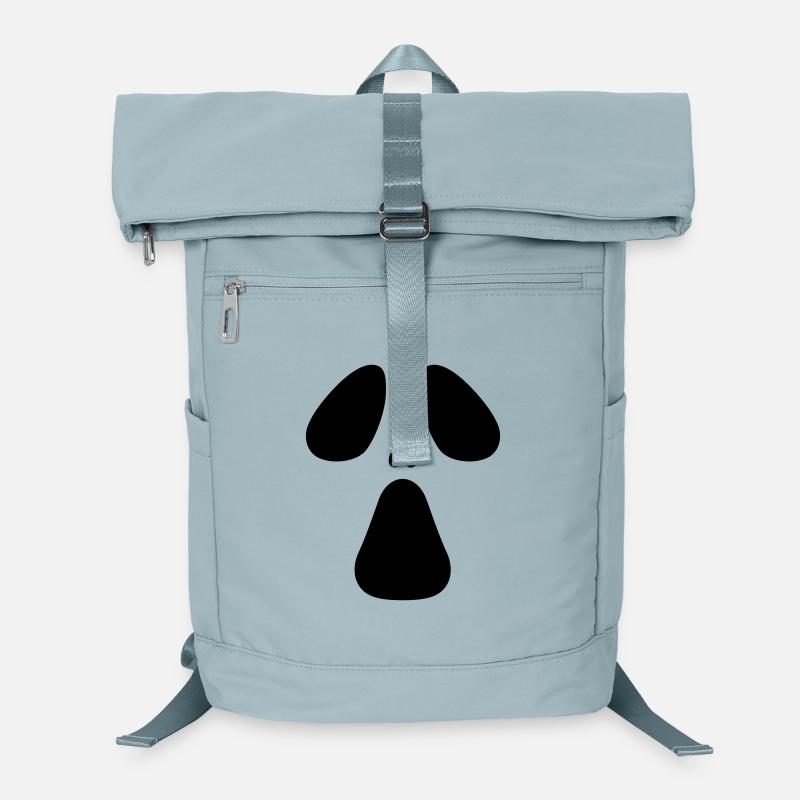 AC Designs Halloween Geistergesicht Laptop-Rucksack 