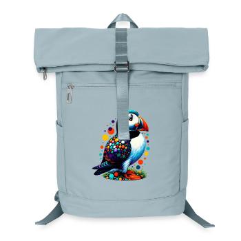 Papageitaucher - Laptop-Rucksack  - Eisblau - Vorne