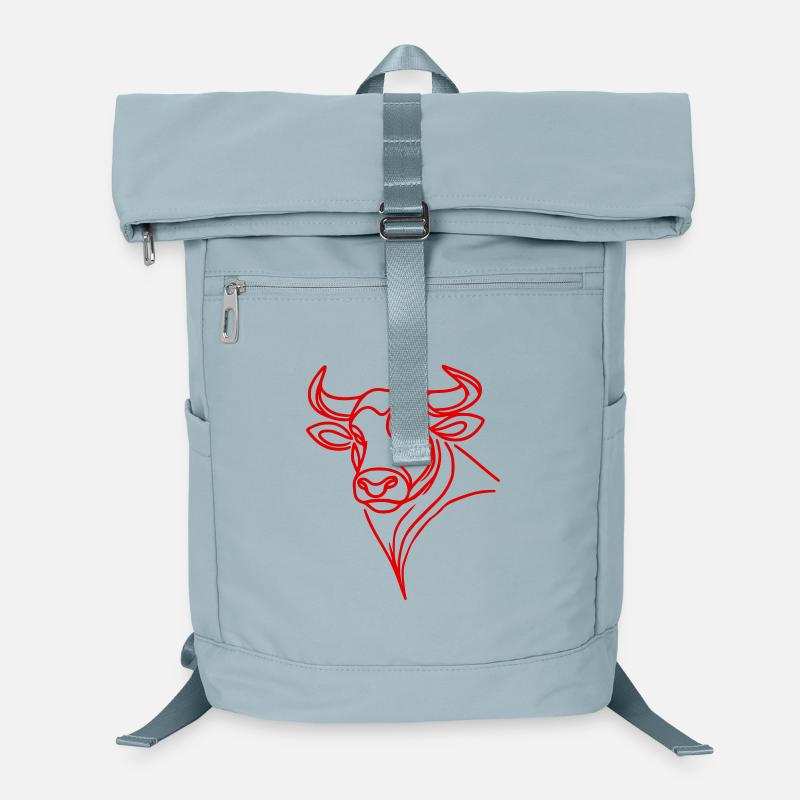 Rouge Taureau Sac à dos ordinateur