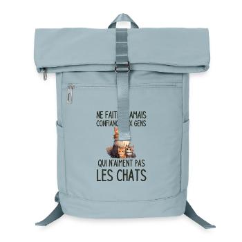 Propriétaire de chats - Sac à dos ordinateur - bleu glacier - Devant