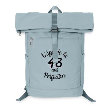 48 Jahre alt, das Zeitalter der Perfektion - Laptop-Rucksack  - Eisblau - Vorne