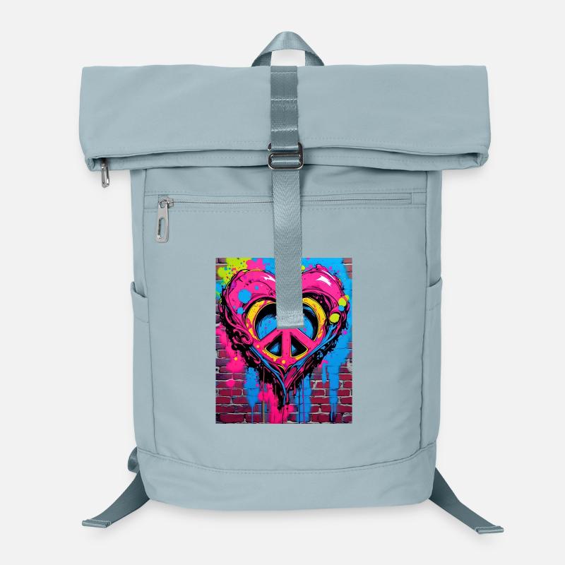 Love and Peace Laptop Backpack