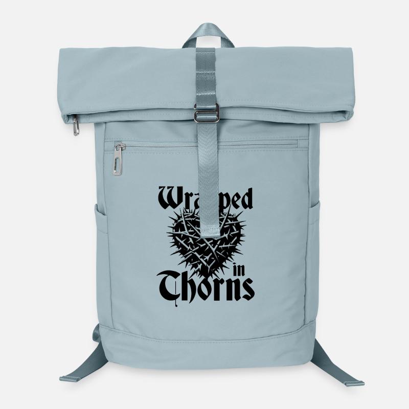 Minimalist Black Silhouette Laptop Backpack
