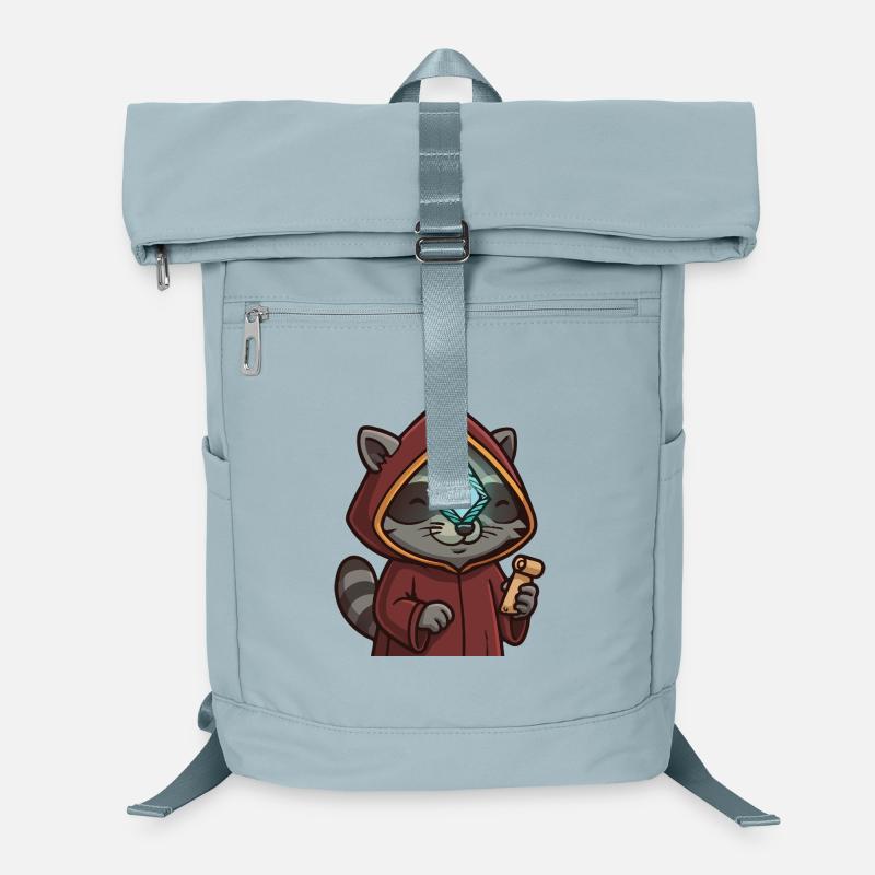 I Feel Enlightened-Raccoon Laptop Backpack