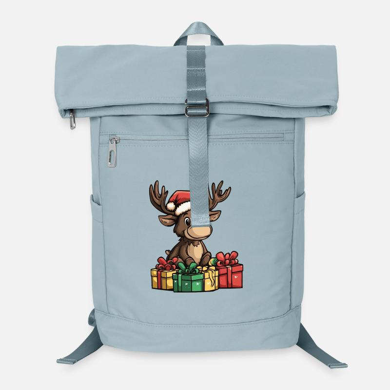Elch Weihnachten Geschenke Laptop-Rucksack 
