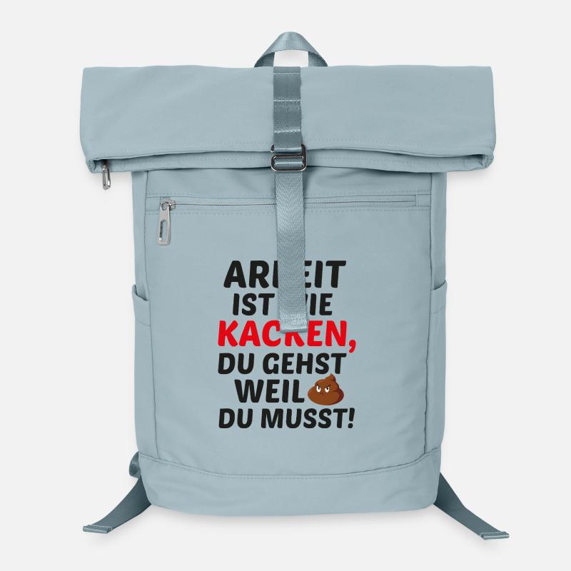 Le travail, c’est comme aller à la caca Sac à dos ordinateur