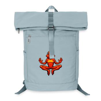 Goldfish Yoga - Laptop Backpack - ice blue - Front