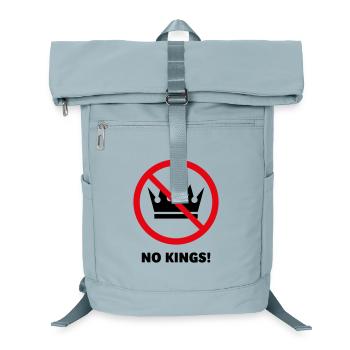 Pas de rois ! (Projet de protestation / POS 2C) - Sac à dos ordinateur - bleu glacier - Devant