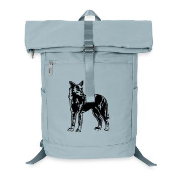 Hollandse Herder - Laptop-Rucksack  - Eisblau - Vorne