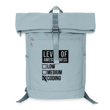 Coding - Laptop Backpack - ice blue - Front