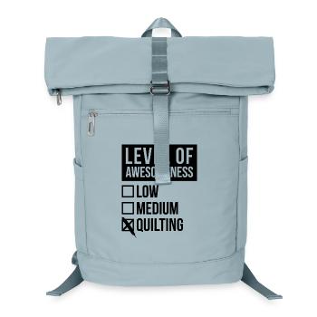 Quilting - Laptop Backpack - ice blue - Front