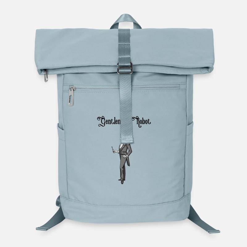 Vintage-Roboter Laptop-Rucksack 