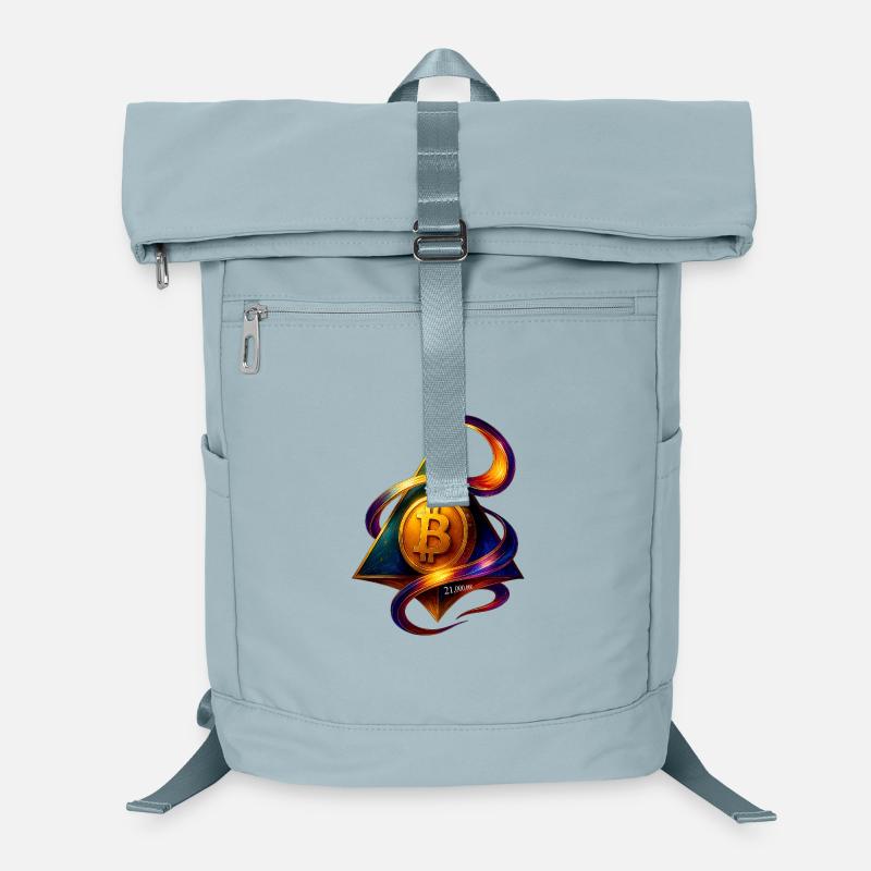 Bitcoin and Blockchain Creative Design Laptop Backpack