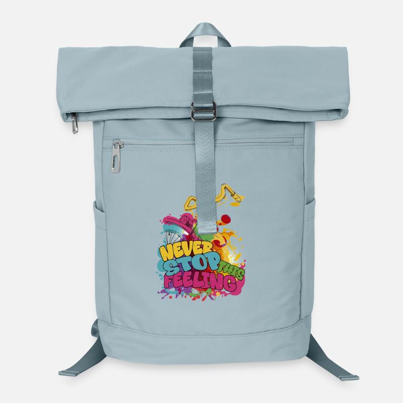 Never stop this feeling Laptop Backpack