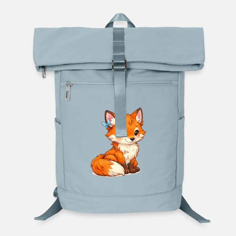 Swift fox with butterfly Laptop Backpack