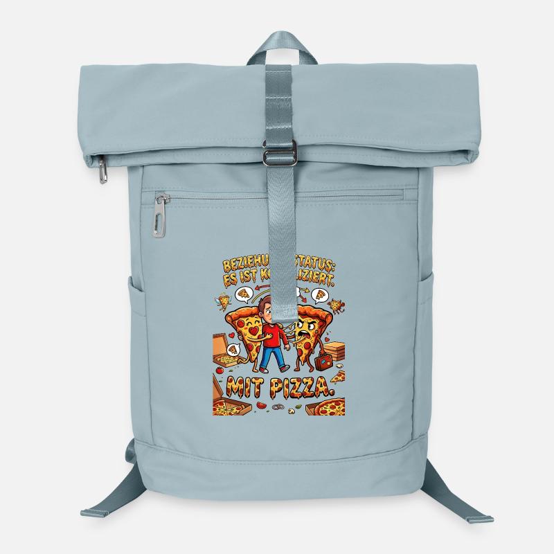 Relationship status It's complicated with pizza Laptop Backpack