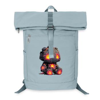 Lava Golem Stone Hero Child - Laptop Backpack - ice blue - Front